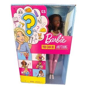 Barbie You Can Be Anything Girl Power 8 Surprises African American Doll NIB